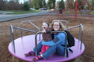 Yay for merry-go-rounds!